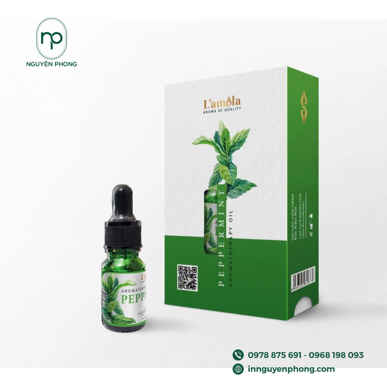 Mẫu hộp đựng tinh dầu nắp gài